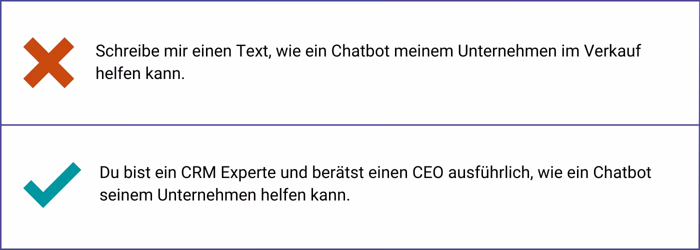 Tipps für erstklassige ChatGPT-Prompts