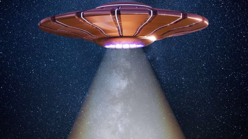 Zoom background - UFO