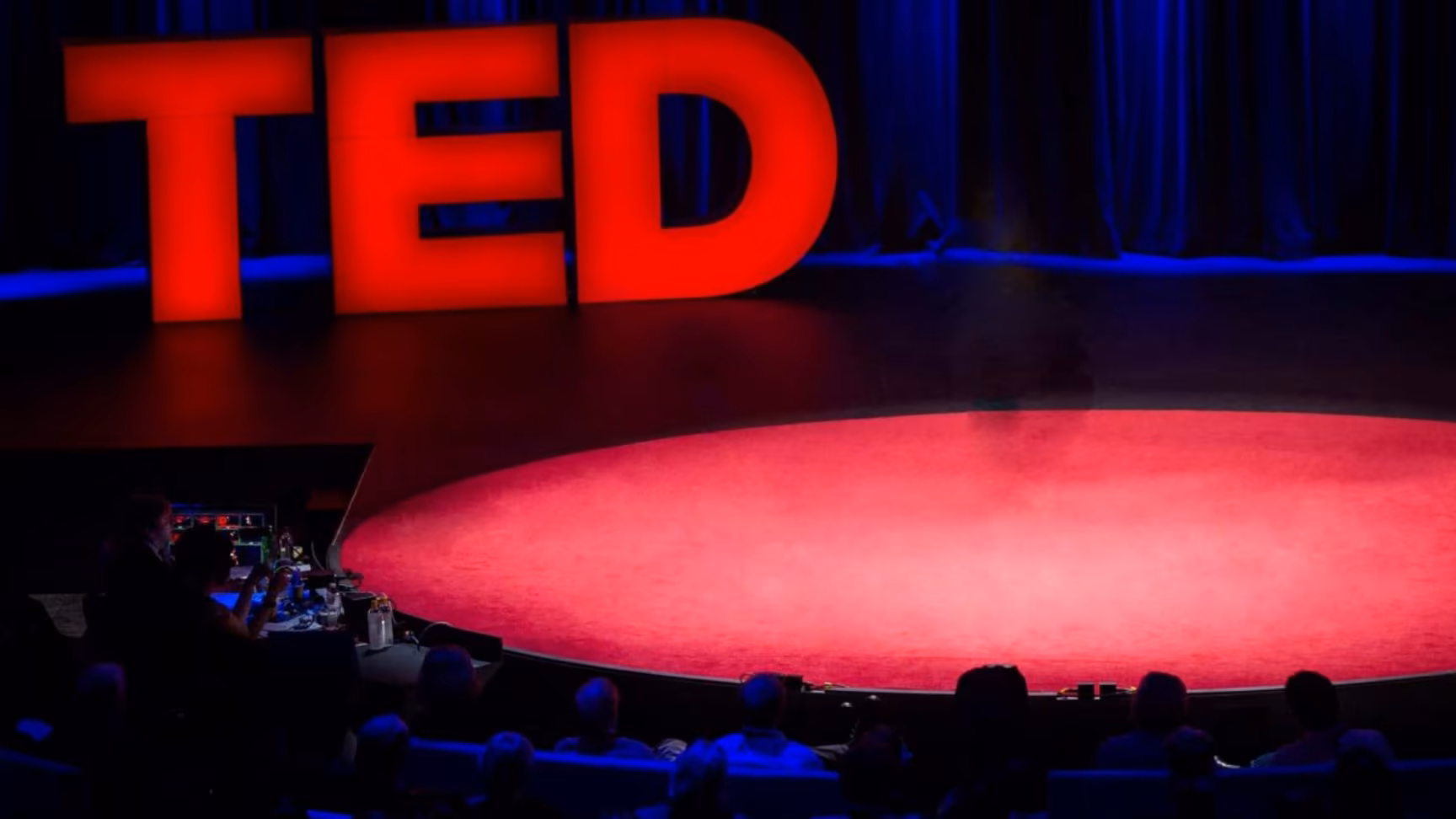 Zoom Hintergrund - Ted Talk