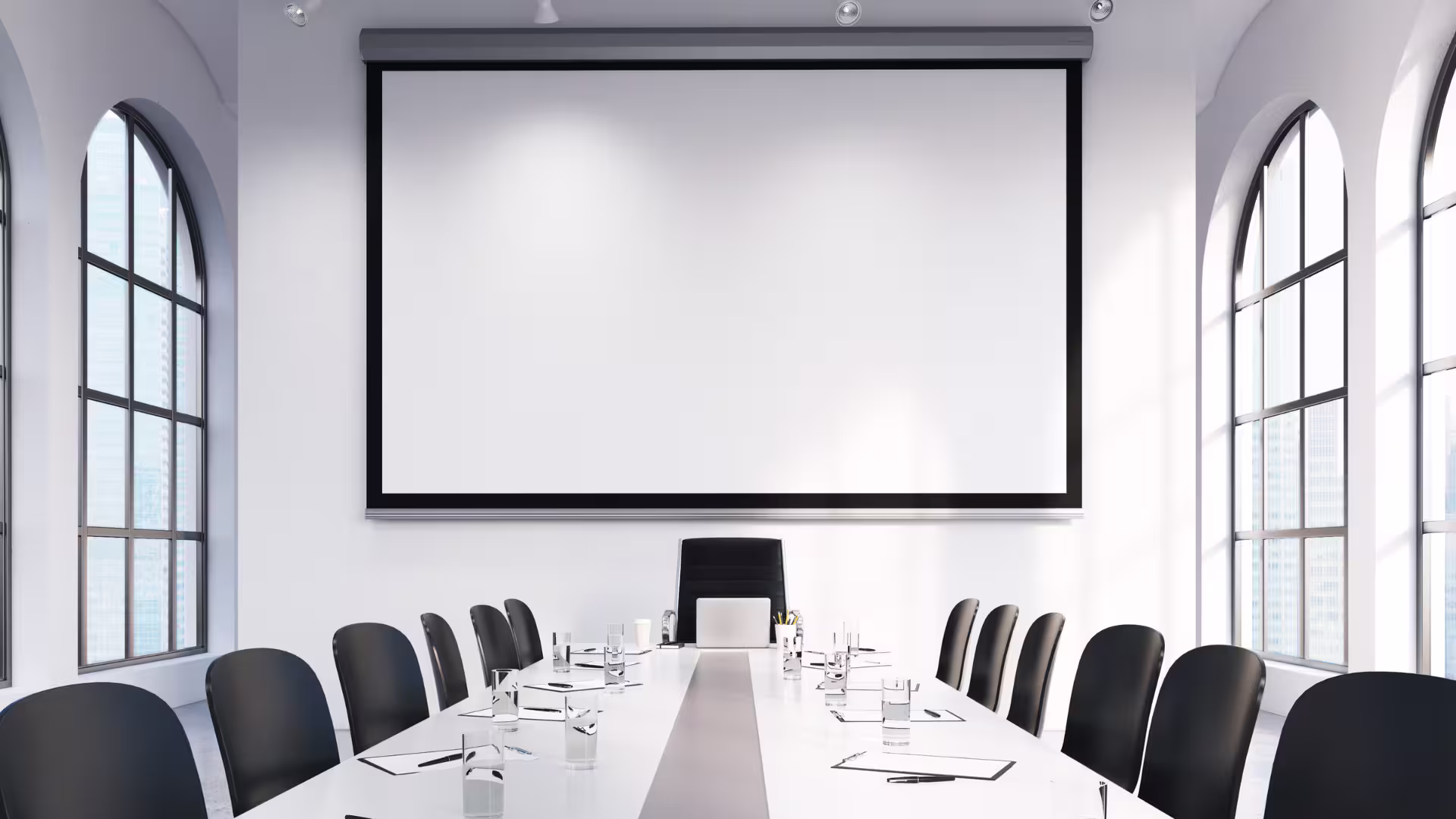 empty meeting room