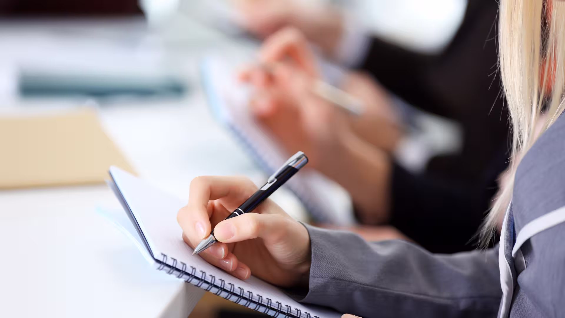 Meeting Notizen per Hand