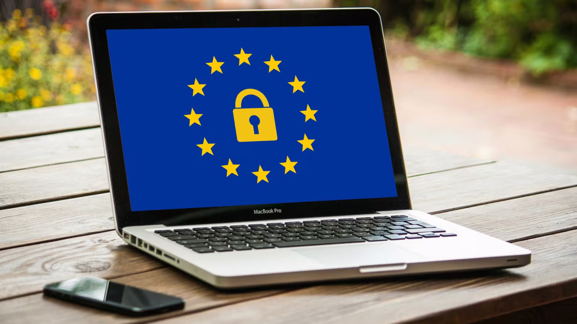 DSGVO auf dem Laptop